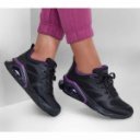 Skechers Tres-Air Uno Modern Aff-Air női fűzős sneaker cipő fekete-lila 177421-BBK