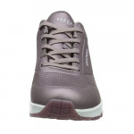 Skechers Uno- Rose Bold női fűzős sneaker cipő ón színű 73691-PEW