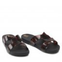 Zaxy Reflex II női strandpapucs 83111-25612 barna mintás 07108