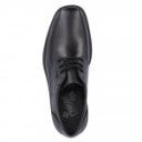 Rieker férfi klasszikus extra széles fekete félcipő vízlepergető membránnal B0013-00