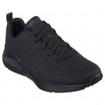 Skechers UNO LITE - LIGHTER ONE férfi fűzős sneaker fekete félcipő 183120-BBK Férfi Skechers