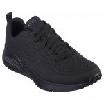 Skechers UNO LITE - LIGHTER ONE férfi fűzős sneaker fekete félcipő 183120-BBK Férfi Skechers