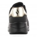 Skechers Uno Gen1 Shimmer Away lányka - női fűzős sneaker cipő 310545L-BBK