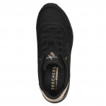 Skechers Uno Gen1 Shimmer Away lányka - női fűzős sneaker cipő 310545L-BBK
