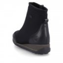 Rieker női cipzáras stretch bokacipő vízlepergető membránnal 44276-00