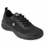 Lumberjack Agatha SMA9411-005-M0880 férfi fűzős fekete sneaker félcipő 07129 Férfi Lumberjack