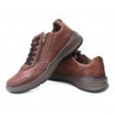 Pegada férfi fűzős cipzáras bőr sneaker félcipő 110503-03