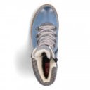 Rieker női fűzős-cipzáras bakancs vízlepergető membránnal Y9131-15