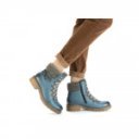 Rieker női fűzős-cipzáras bakancs vízlepergető membránnal Y9131-15