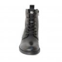 Bagatt női fűzős-cipzáras bőr bakancs D11-AFS36-4069-1010 fekete 07142