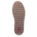 Rieker női fűzős cipzáras halvány bézs bakancs vízlepergető membránnal Y3424-60