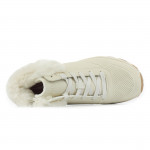 Skechers Uno - FALL AIR lányka - női fűzős cipzáras bokacipő  310539L-NAT