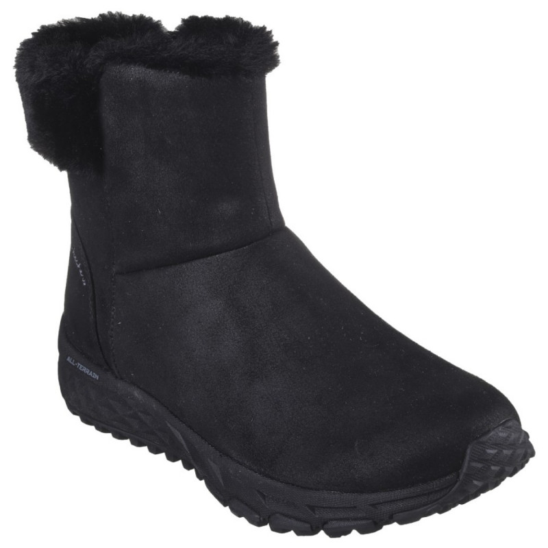 Skechers Escape Plan Cozy Collab női bokacsizma víztaszító hatással 167413-BBK