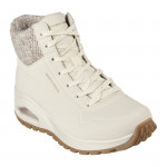 Skechers Uno RUGGED - Darling Daze női fűzős cipzáras bokacipő 167988-NAT Női Skechers