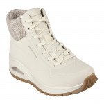 Skechers Uno RUGGED - Darling Daze női fűzős cipzáras bokacipő 167988-NAT Női Skechers