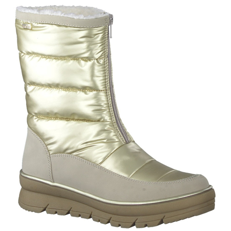 Jana női hótaposó csizma vízlepergető membránnal 26476-41-938 arany-bézs 07096