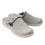 Fly Flot női szobapapucs meleg béléssel 83-R33-PP szürke 07148