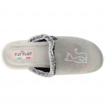 Fly Flot női szobapapucs meleg béléssel 83-R33-PP szürke 07148