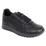 Imac férfi sneaker fűzős cipzáras félcipő 452380-2290-011 fekete 07123 Férfi Imac