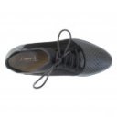 Lorenzo de Pazzi női bőr fűzős bokacipő 8529-2833-19 fekete 07145