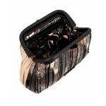 Anekke Shoen Palette fekete-drapp női redőzött oldaltáska 37723-297