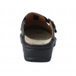 Scholl New Indoor 2.0 F31496-1004 női bioprint fekete bőr klumpa 07172