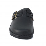 Scholl New Indoor 2.0 F31496-1004 női bioprint fekete bőr klumpa 07172