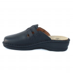 Scholl New Indoor 2.0 F31496-1004 női bioprint fekete bőr klumpa 07172