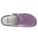 Scholl Roberta F30923-1609 női bioprint roze bőr klumpa 07173