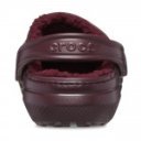 Crocs Classic Lined 203591-6WD bélelt unisex klumpa burgundi
