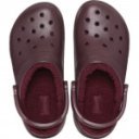 Crocs Classic Lined 203591-6WD bélelt unisex klumpa burgundi