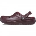 Crocs Classic Lined 203591-6WD bélelt unisex klumpa burgundi