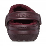 Crocs Classic Lined 203591-6WD bélelt unisex klumpa burgundi