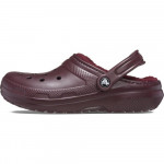 Crocs Classic Lined 203591-6WD bélelt unisex klumpa burgundi