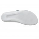 Wörishofer talpbélésű anatóm női papucs 2 csatos pánttal fehér 07147