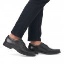 Rieker férfi klasszikus bőr félcipő extra széles bőséggel B0001-00