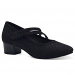 Jana Soft Line női tépőzáras félcipő 24363-42-001 fekete 07205