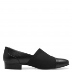 Jana Soft Line női bebújós - slip on - félcipő 233491154 fekete 07204