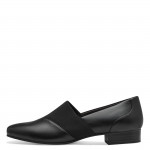 Jana Soft Line női bebújós - slip on - félcipő 233491154 fekete 07204