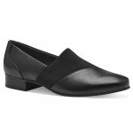 Jana Soft Line női bebújós - slip on - félcipő 233491154 fekete 07204 Női Jana