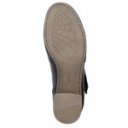 Rieker női hátul nyitott fekete szling tépőzárral 41697-00