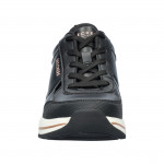Skechers Billion 2 Fine Shine női fűzős sneaker cipő 177345-BLK