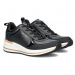 Skechers Billion 2 Fine Shine női fűzős sneaker cipő 177345-BLK Női Skechers