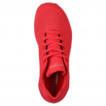 Skechers Uno Stand On Air női fűzős sneaker cipő 73690-RED piros 06228
