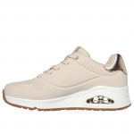 Skechers UNO GOLDEN AIR női fűzős sneaker cipő 177094-NAT