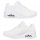 Skechers Uno Stand On Air női fűzős fehér sneaker cipő 73690-W