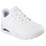 Skechers Uno Stand On Air női fűzős fehér sneaker cipő 73690-W Női Skechers