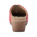 Leon 1002-RED női bőr klumpa