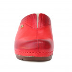 Leon 1002-RED női bőr klumpa