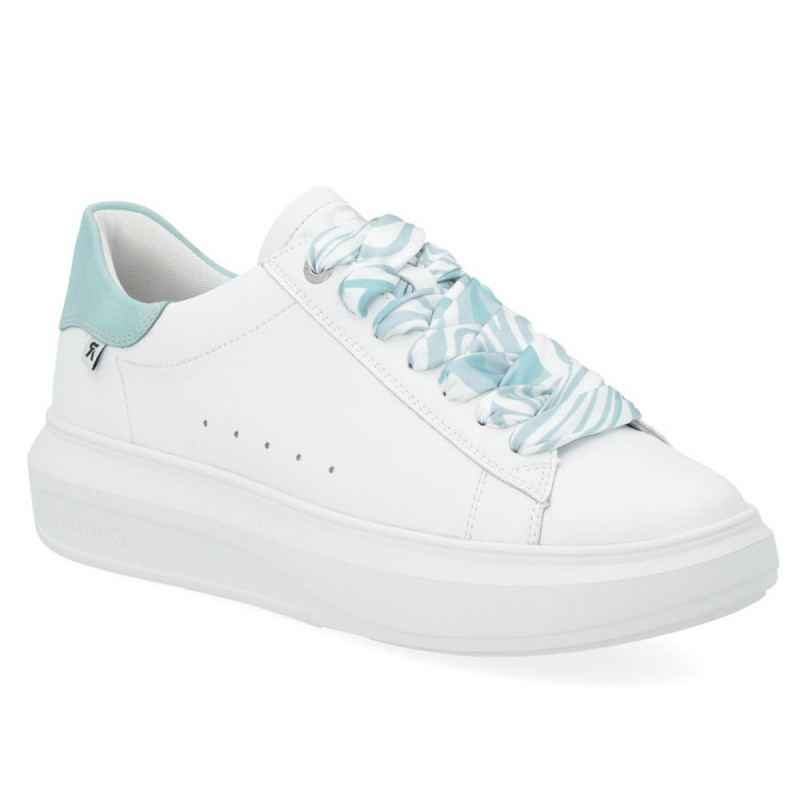 Rieker Revolution női fűzős fehér sneaker félcipő W1201-81